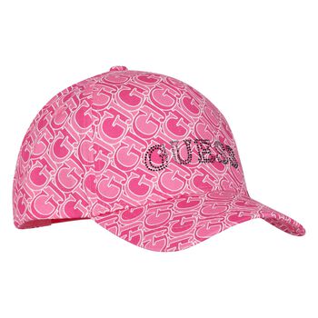 Girls Pink Logo Cap