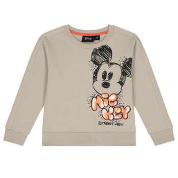 Boys Beige Disney Sweatshirt