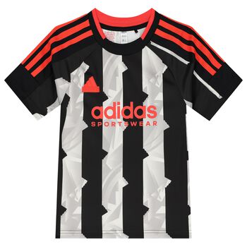 Black, Red & Grey Logo T-Shirt