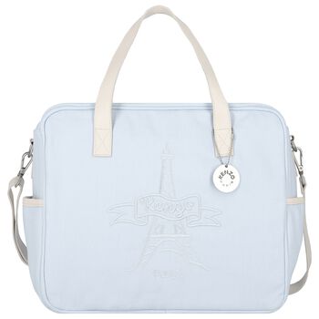 Blue Logo Eiffel Tower Changing Bag