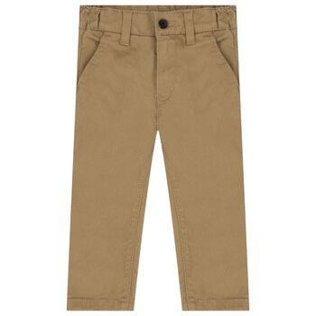 Younger Boys Beige Trousers