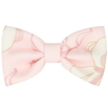 Girls Pink Bow Hairclip