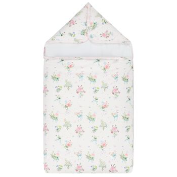 Baby Girls Pink Floral Baby Nest