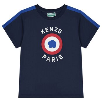 Navy Blue Target Logo T-Shirt