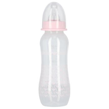 Baby Girls Pink Logo Baby Bottle