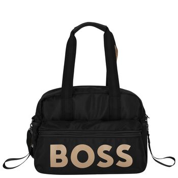 Black Logo Changing Bag