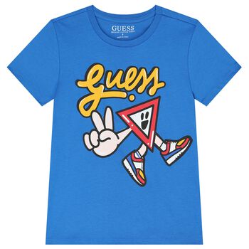 Boys Blue Logo T-Shirt