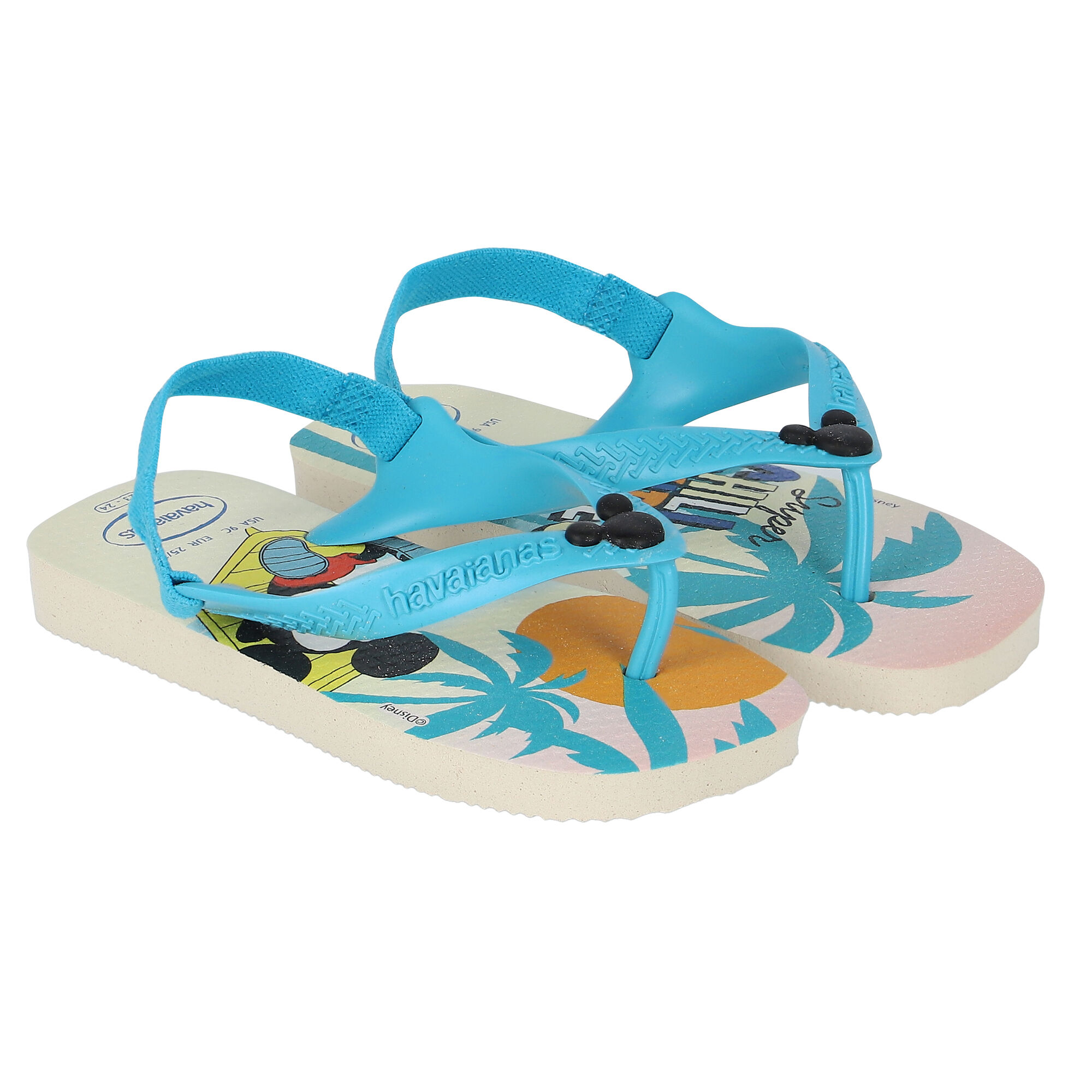 havaianas mickey mouse flip flops