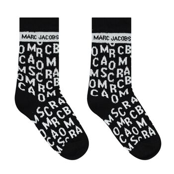 Black & White Logo Socks