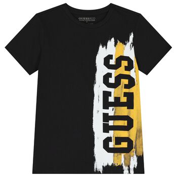 Boys Black Logo T-Shirt