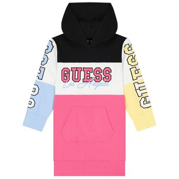 Girls Multi-Coloured Logo Dress