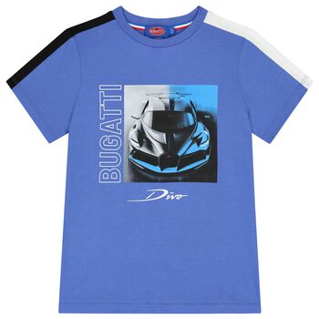 Boys Blue Logo T-Shirt