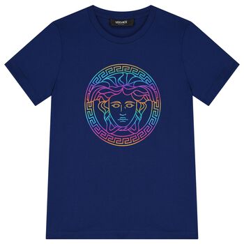 Boys Blue Medusa T-Shirt